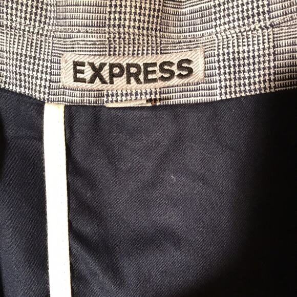Express Kool Plaid Cotton Jacket. 44R - Picture 2 of 6